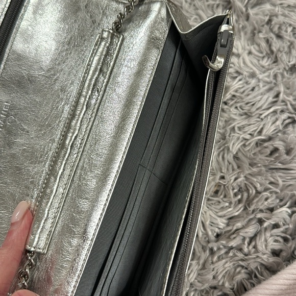 Chanel clutch, new condition. Vintage with card of authenticity - Picture 4 of 9